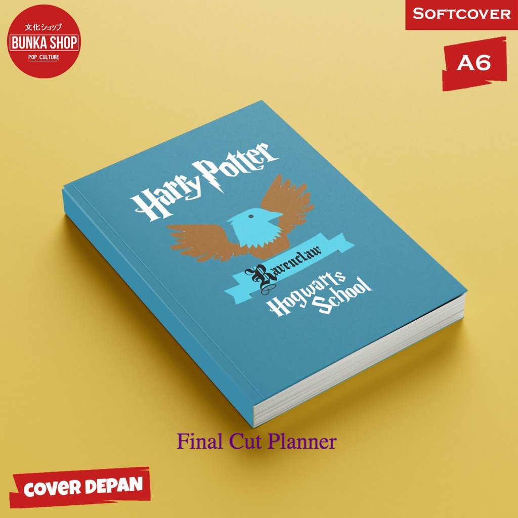 

Pocket Note Harry Potters Ravenclaw icon Softcover A 6 Buku Tulis Catatan Notes Agenda Planner jurnal .