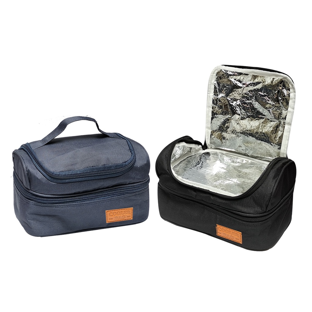 Cooler bag tas pendingin asi waterproof  tas tempat botol asi dan ice gel tas Insulin inner aluminium foil tas penyimpanan asi anti air cooler bag polos tas tempat asi pejalanan