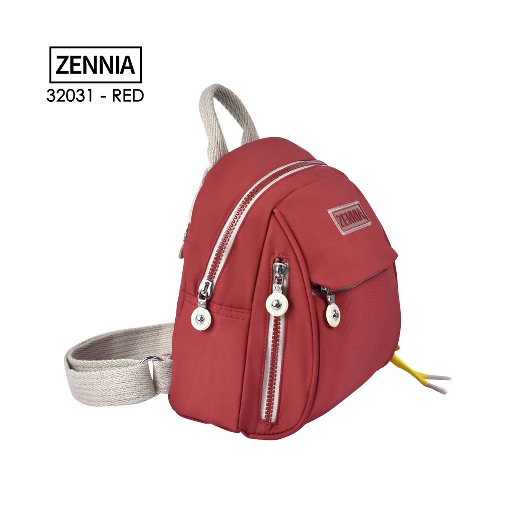 Tas Ransel Mini Zennia 32031 Multifungsi Motif Terbaru Tas Kecil Fashion