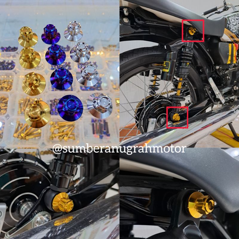 MUR SHOCK BELAKANG RX-KING PROBOLT | RXK RXKING RX KING RXS WAVE SUPRA MUR SHOK DRAT BAUT 14