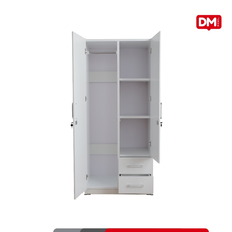 Lemari UPVC Pintu 2 GIONA - DM Mebel