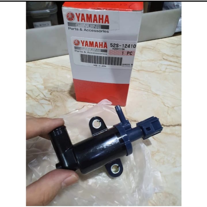 SENSOR SUHU THERMOSTAT TERMOSTAT ASSY XEON RC GT 125 ASLI ORI YAMAHA 52S 12410 00