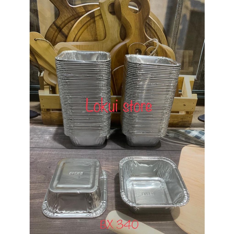 WADAH ALUMINIUM TRAY CUP BX-340 - WADAH ALUMINIUM FOIL TRAY BX 340