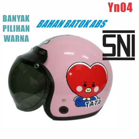 MURAH!!! HELM BOGO RETRO DEWASA YN05 CHIMMY TATA KOYA RJ CHOOKY