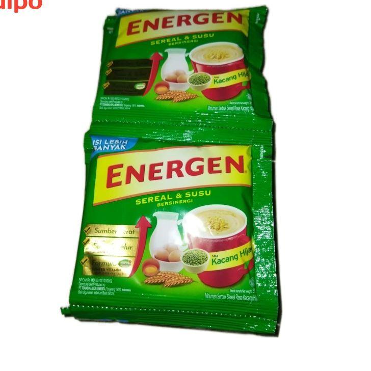 

ARTH2t7S--Energen KACANG HIJAU Cereal 10 bungkus