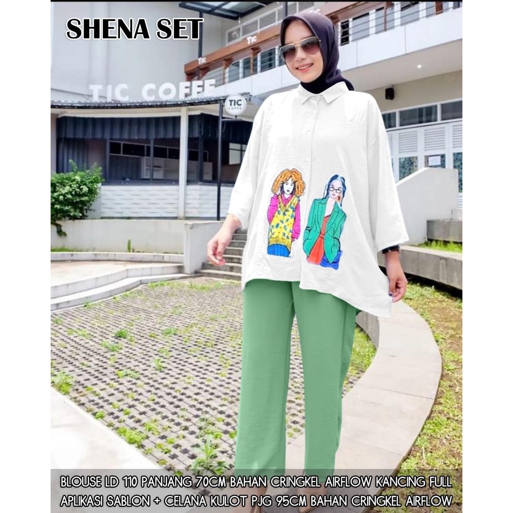 SHENA SETELAN CRINKEL AIRFLOW SABLON