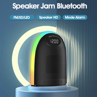 Newfun Speaker Bluetooth Wireless radio RGB speaker jam digital Alarm Clock LED Display Spiker Bluetooth Hitz TWS  NFS001