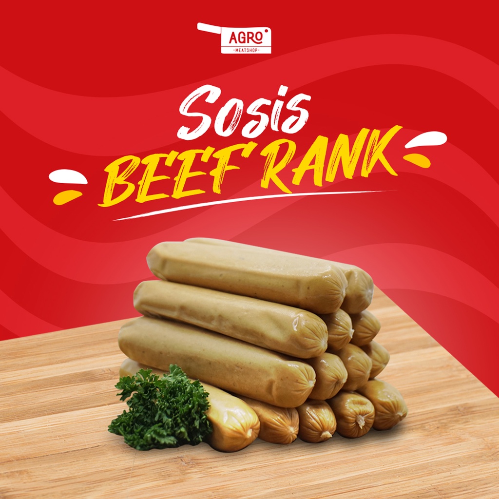 

Sosis Beef Frank / Beef Frank Sausage / Rasa Original / Halal / 12pcs