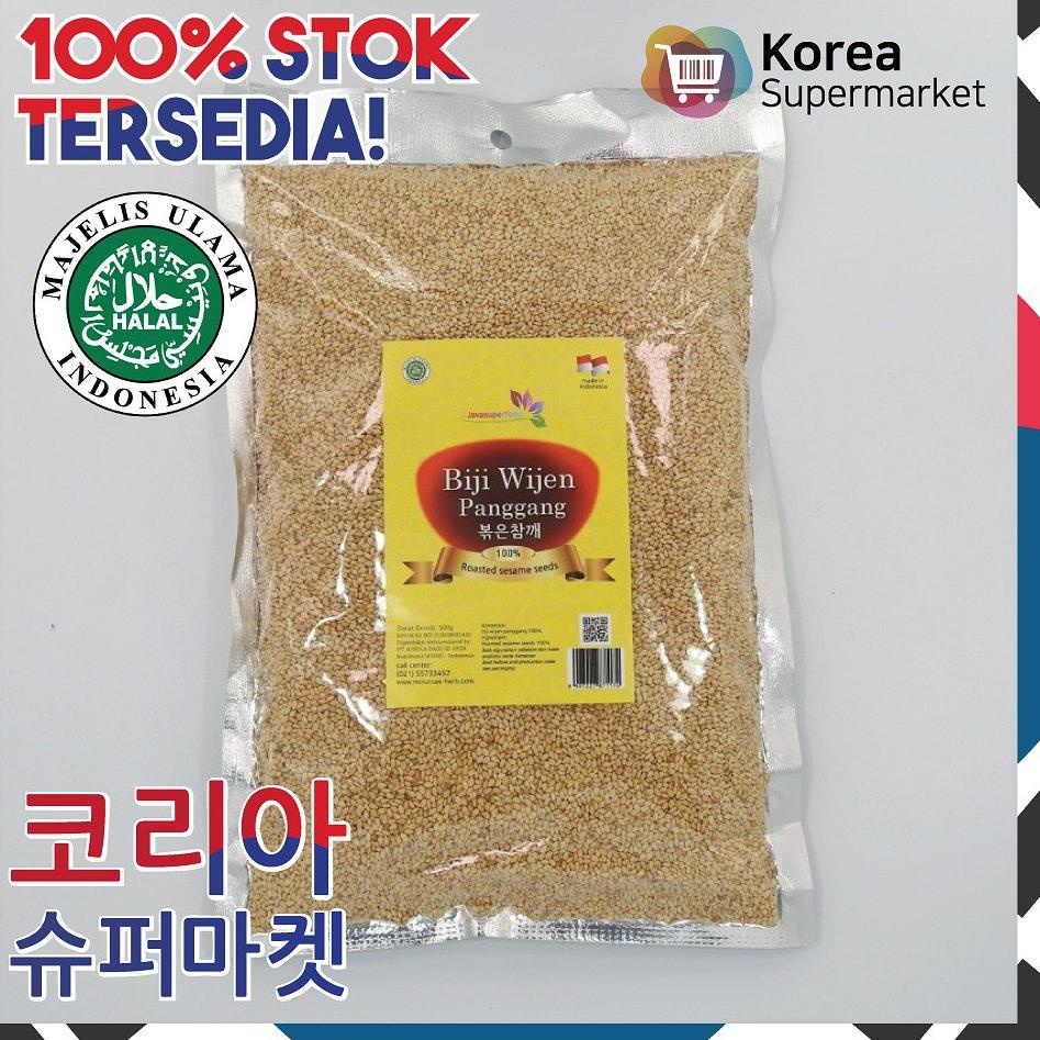 

Star BIJI WIJEN PANGGANG / ROASTED SESAME SEEDS 500 GRAM JAVA SUPER FOOD grosir