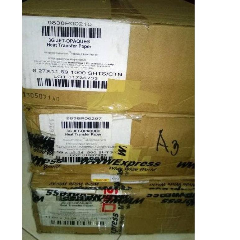 

Limited Transfer paper 3G jet opaque A4, Buy 10 1 . .. . ..