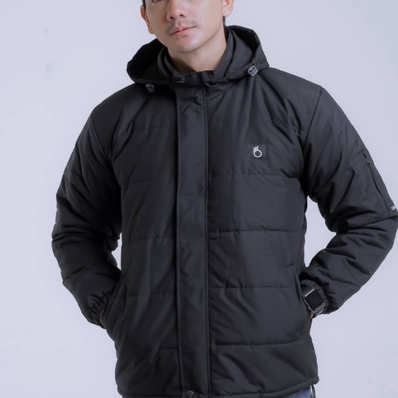 [ BEST SELLER ]JAKET GELEMBUNG JAKET OUTDOOR PRIA DAN WANITA HODDIE CASUAL