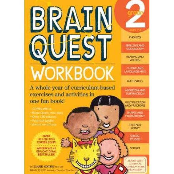 

Promo Brain Quest Workbook: Grade 2 [With Stickers] - 9780761149156