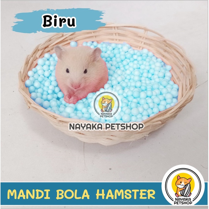 Mandi Bola Mainan Hamster Sterofoam Butiran Foam Beads Warna Warni Styrofoam Bukan Mandi Pasir Wangi