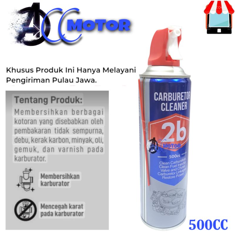 Jual Karburator Cleaner 500CC Pembersih Karburator Dan Injeksi ...