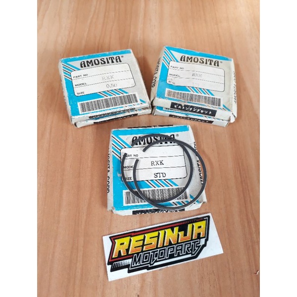 Ring Piston Seher Yamaha Rxk Rx king Rxking Os Std 50 100 4y2 Amosita