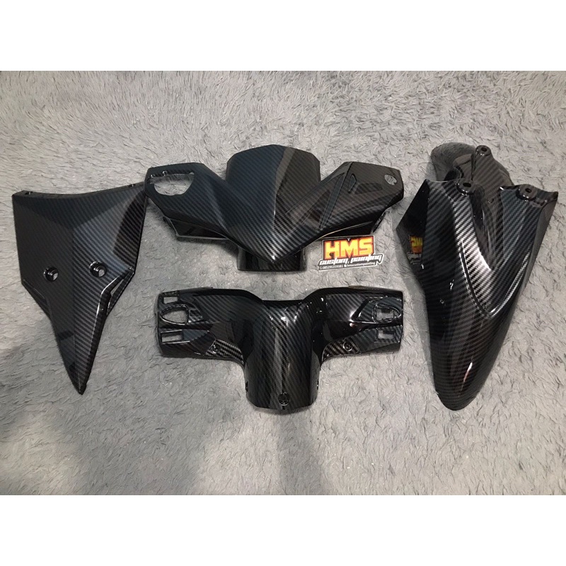 Paketan Honda Vario 110 Techno karbu full carbon