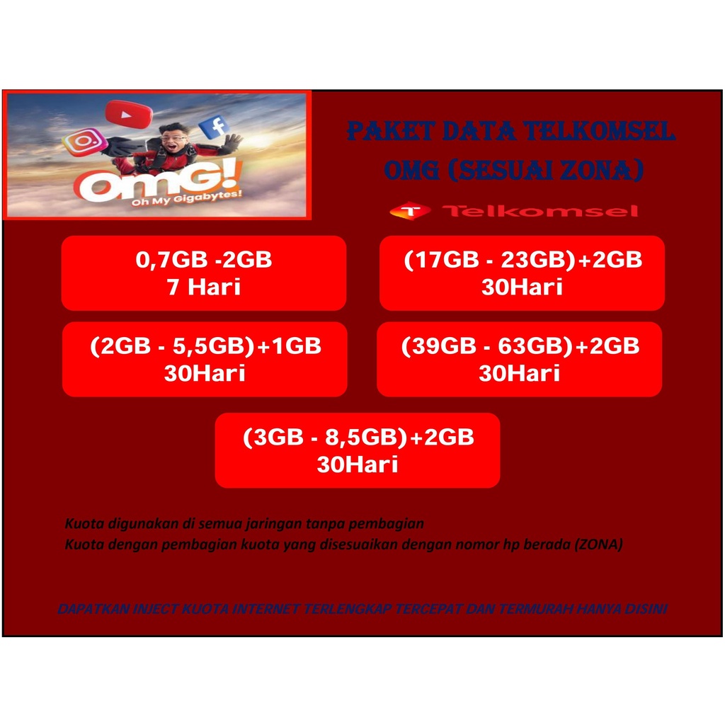 INTERNET TELKOMSEL OMG TERMURAH
