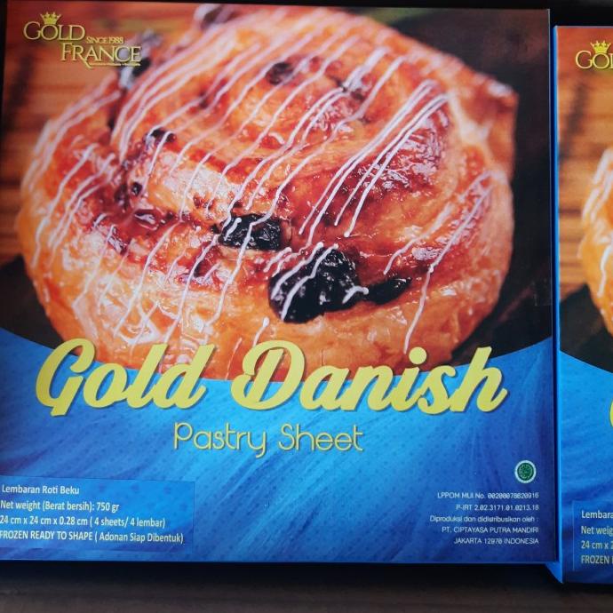 

BISA COD Danish Pastry Gold France Gold Danish
