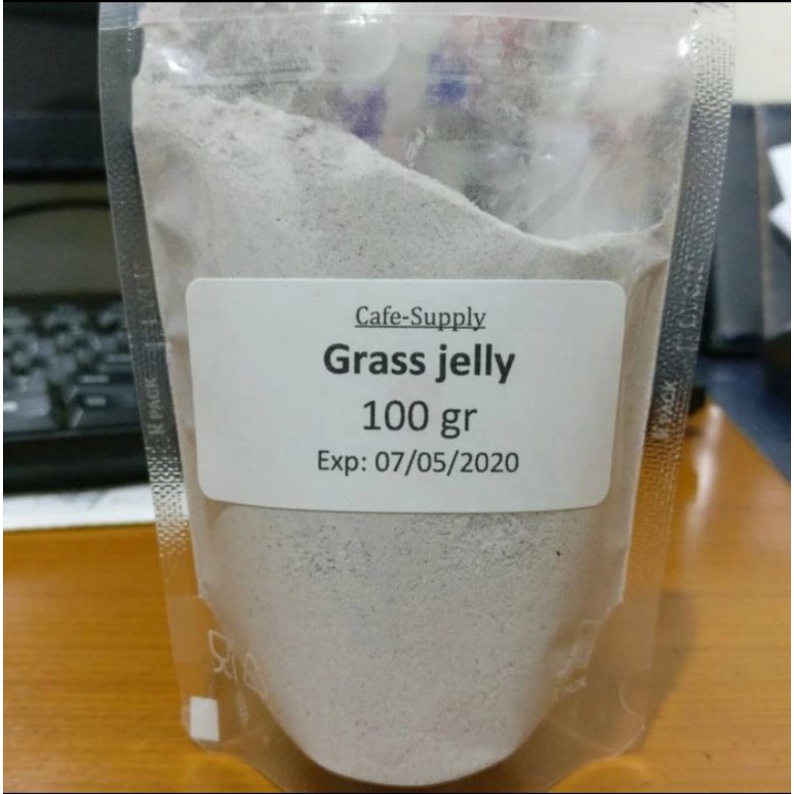 

Grass Jelly Powder / Bubuk Cincau Hitam Kemasan Repack 100gr