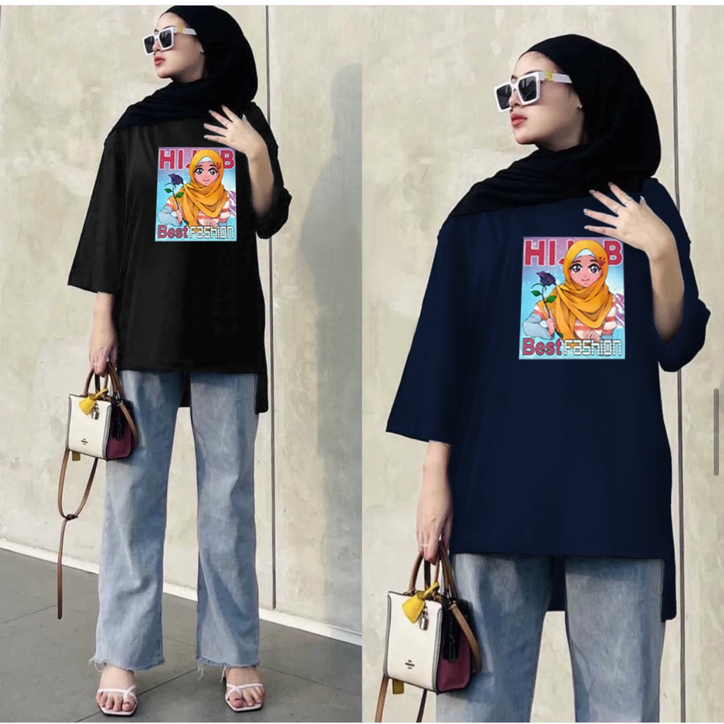 GR ATASAN BASIC OVERSIZE KAOS JUMBO LD 135 TUNIK BABYTERRY PREMIUM SR577