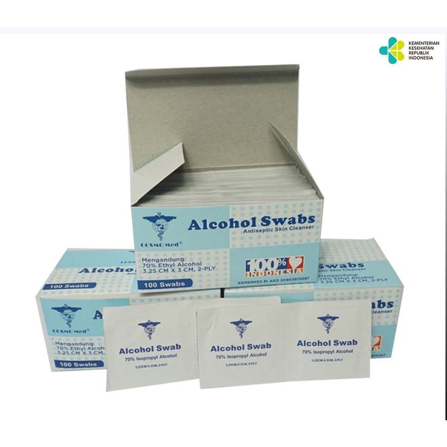 Alcohol Swab CosmoMed Alkohol Swabs