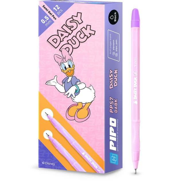 

New Pipo pulpen Semigel pps7 daisy gratis 1 lusin pps7 daisy tinta hitam ✓