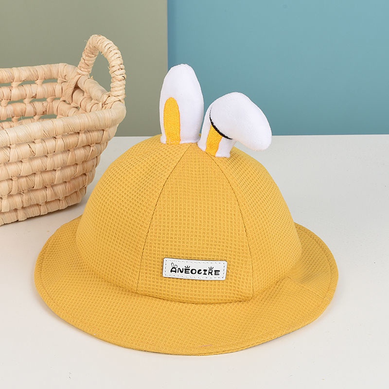 COD- Topi Bucket hat anak perempuan cantik/ Topi bucket hat anak laki laki impor premium usia 1-5 Tahun / Bucket hat MOTIF BUNNYEAR