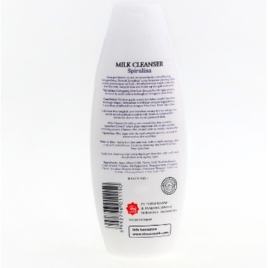 Viva Milk Cleanser Spirulina 100 ml pembersih perawatan wajah make up