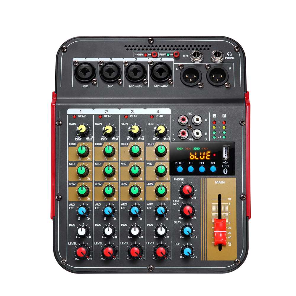 Nsingyue Professional Live Audio Mixer DJ Bluetooth 6 Channel - MX-i6 ( Al-Yusi )