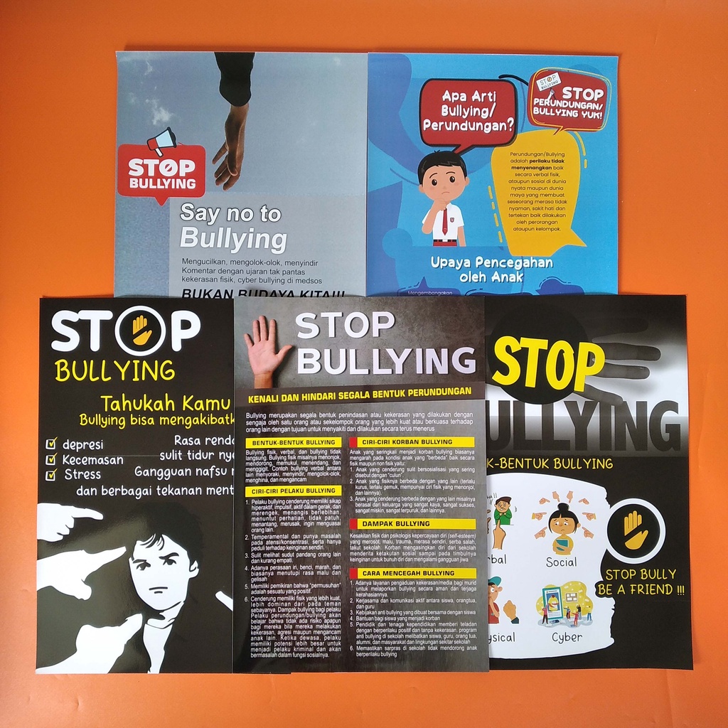 Jual Paket Poster Bullying - Poster Stop Kekerasan Anak - Poster ...