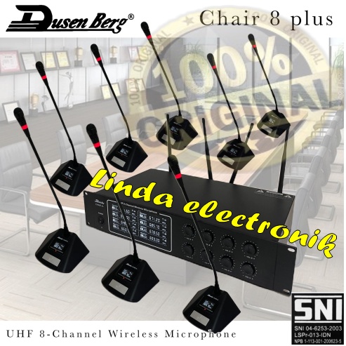 mic wireless dusenberg chair 8 plus 8 mic wireless original