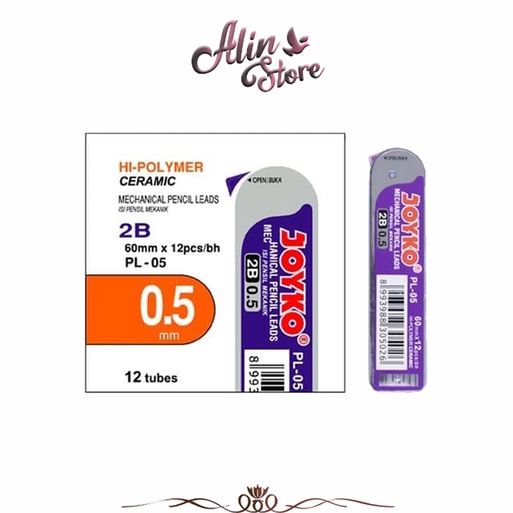 

Isi Pensil Lead PL-05 05mm Joyko