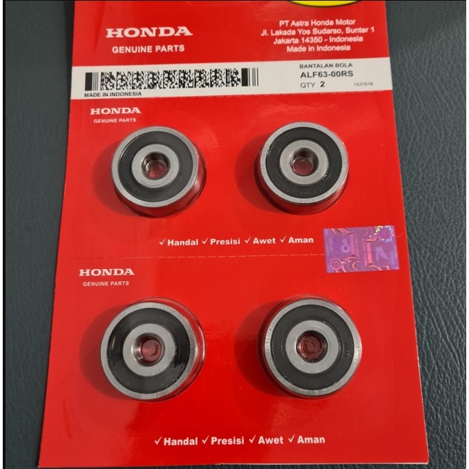 Bearing 6300 RS Honda LAHER RODA DEPAN 6300