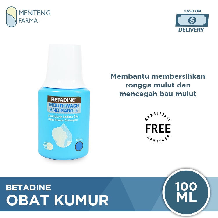 Betadine Obat Kumur  100 mL