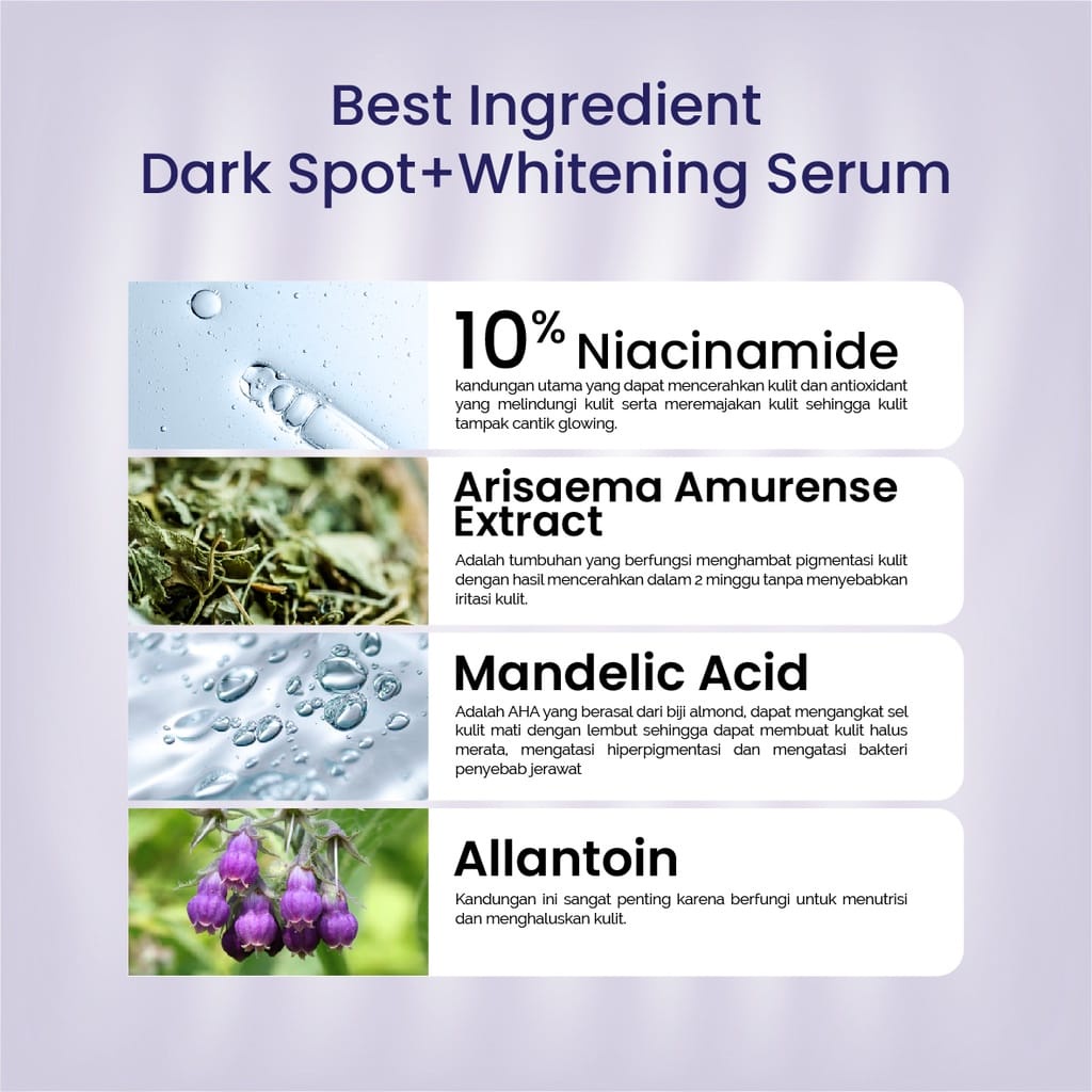 RADYSA - Animate Dark Spot + Whitening Serum 20 ml BPOM