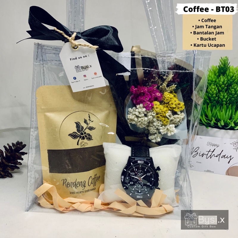 

HAMPERS COWOK PAKET COFFEE / HADIAH KOPI / GIFT BOX KOPI