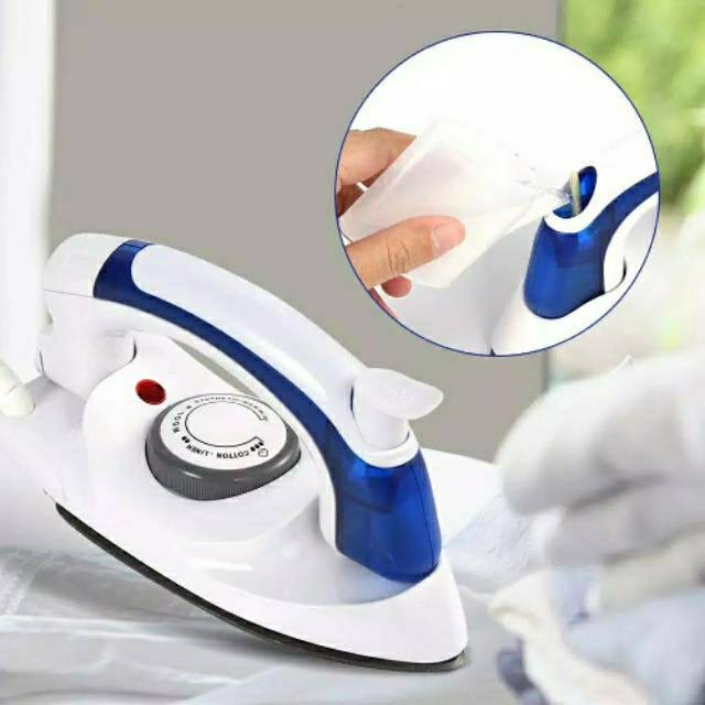 Setrika Uap Setrika Uap & Listrik Lipat Portable 2in1(D5V2) Setrika Uap Geser Setrika Uap Elektrik S