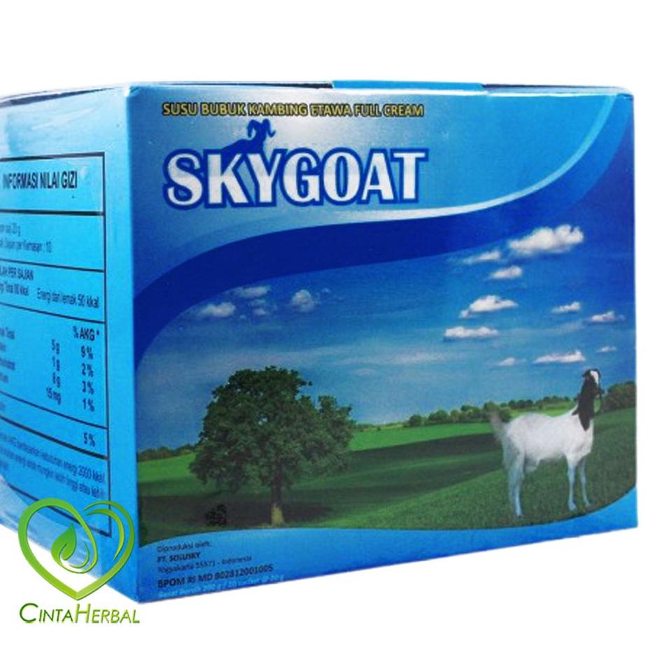 

QFFV Sky Goat Susu Kambing Etawa Bubuk Full Cream | SkyGoat Original Kemasan Box dtsh121