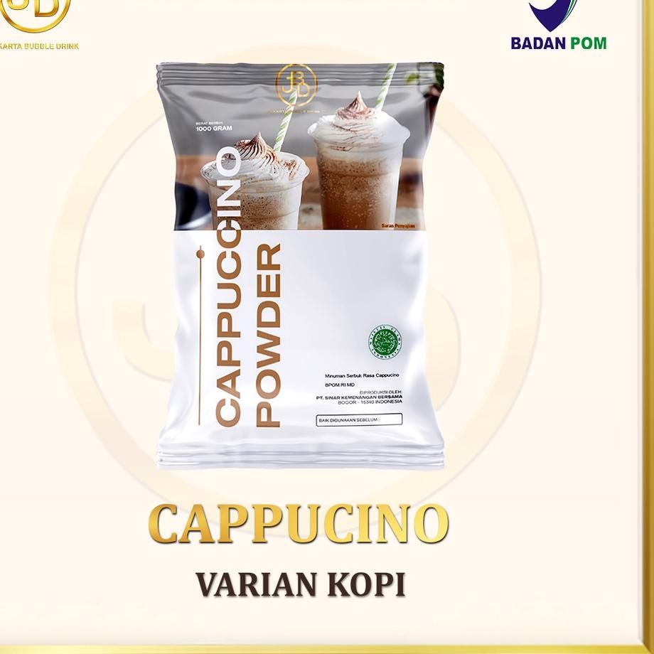 

Terbaru 9.9 Bubuk Minuman CAPPUCINO Powder 1 KG - JBD -HALAL grosir