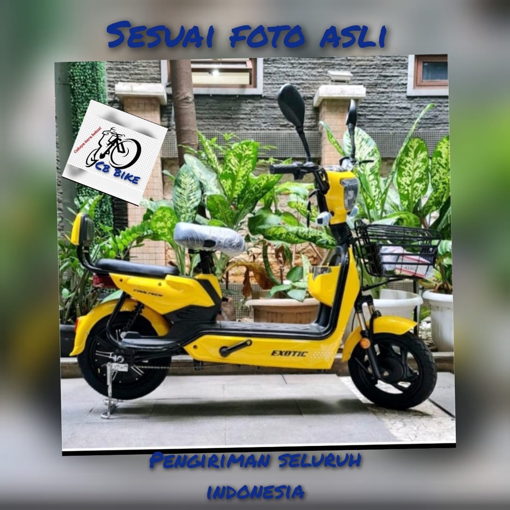 sepeda listrik exotic GROZA X3 GARANSI RESMI