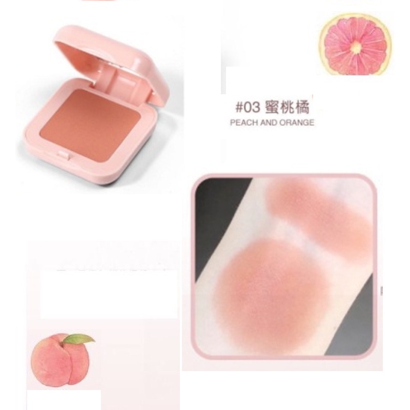 LAMEILA Blush On 3042 / Blush On Korean Lameila Color Geometry Korean Blush On 6 Warna Cantik/Blush On Remaja/Blush on  Murah BARANG READY