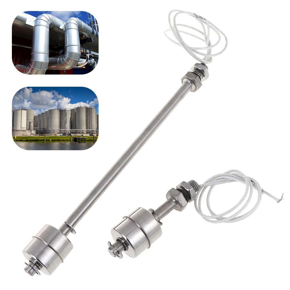 Solighter Float Switch Presisi Tinggi Stainless Steel Water Level Controller Double Ball