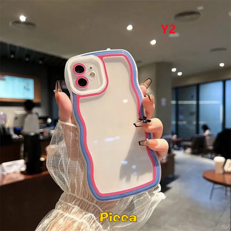 Soft Case Warna Macaron Untuk Oppo A57 2022 A15 A16 A95 A12 A7 A5s A16K A16E A3s A16s A74 A5 A9 2020 A11K A12E F9Pro