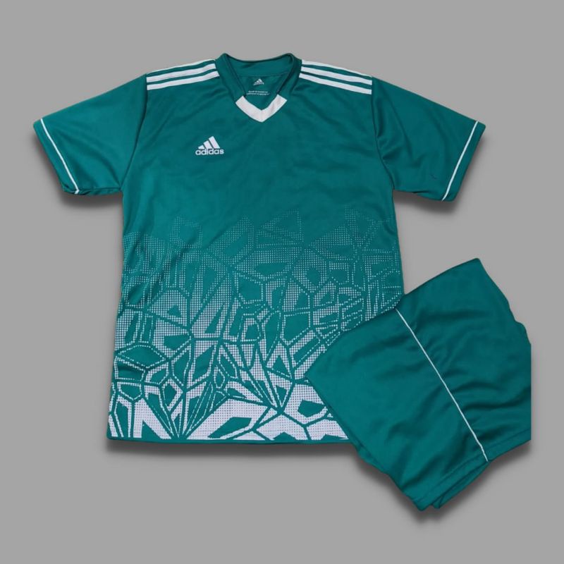 kaos bola atau baju bola junior umur 7 tahun s/d 13tahun-Tosca zebra