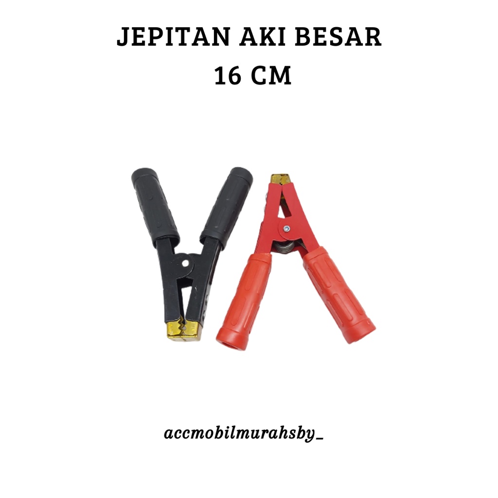 Jepitan Aki / Capit Aki 16 cm ( Set ) G