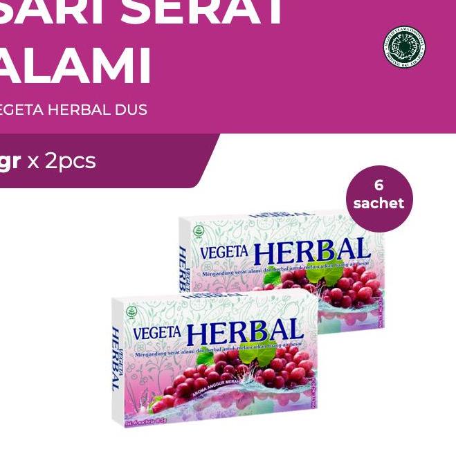 

Review Vegeta Dus 6 Sachet Herbal 5 g x2