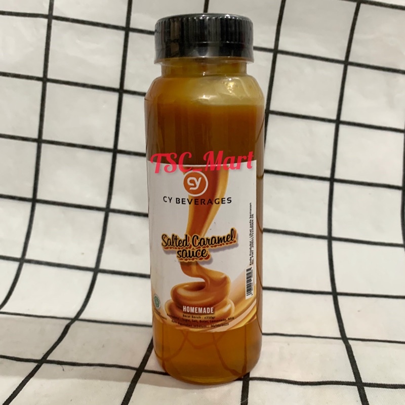 

CY Beverages Salted Caramel Sauce 350gr / Syrup Caramel / CY / Beverages / Salted / Caramel / Sauce / saus / karamel / sirup / syrup