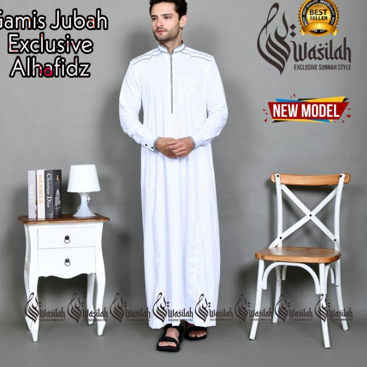 MRK.22Oc22o ▪ Gamis Jubah PriaALHafiz / Jubah Pria Alharamain Lokal Original Brand wasilah