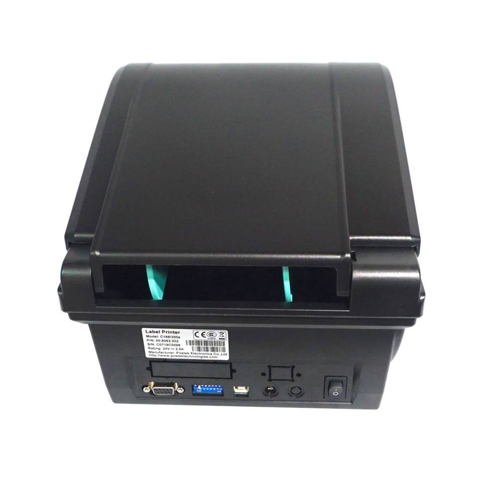 Printer Barcode Postek C168 USB Printer Label 110MM Transfer Thermal Printer C-168 C 168 Ribbon 110x300