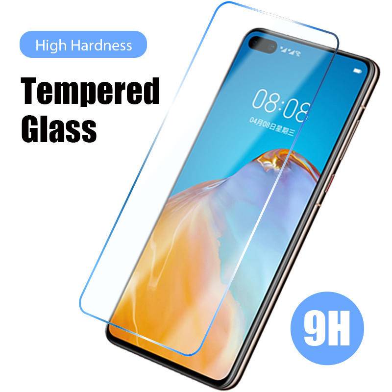 Pelindung Layar Tempered Glass Untuk Huawei P30 P40 P20 Pro Lite Z S 2021 2019 2020